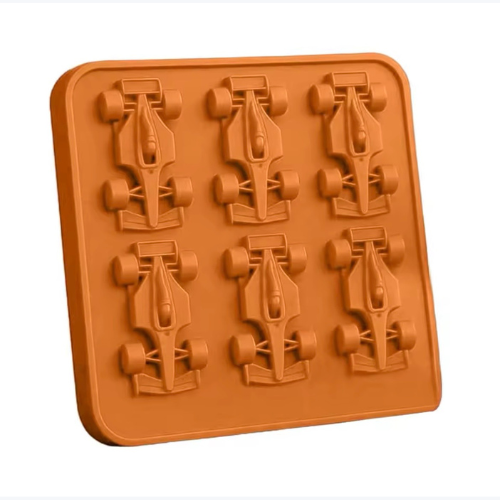 Hielos con forma de un coche de formula